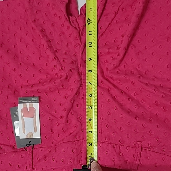 NWT The Limited Pink Eyelet Tailored Short size 14 - Picture 12 of 12